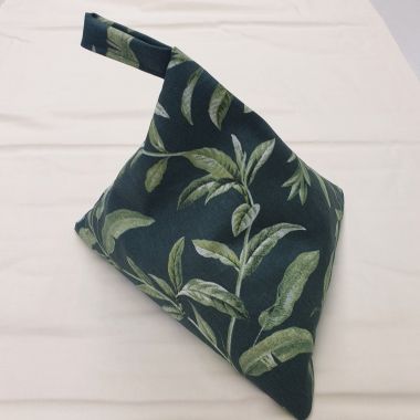 Green Leafy iPad/Tablet Cushion Stand Beani