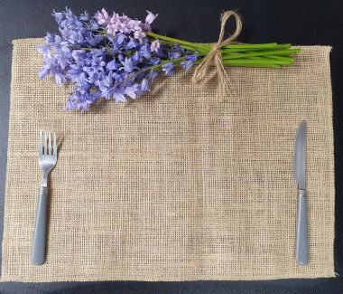 Hessian Burlap Jute 10oz Placemats