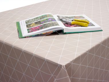Multi-Colour Cactus PVC Vinyl Wipe Clean Tablecloth