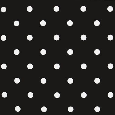 Dotty Charcoal Black Polka Dot Curtain and Upholstery Fabric