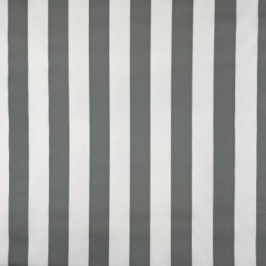 Outdoor Water Repellent Fabric Grey and White Stripes