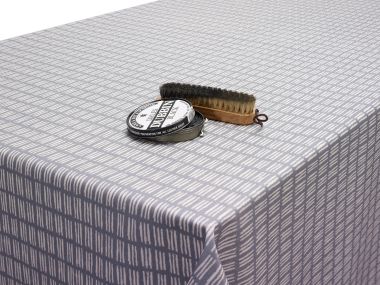Narvik Ochre Yellow Wipe Clean Oilcloth Tablecloth
