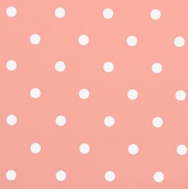Dotty Rose Polka Dot Curtain and Upholstery Fabric