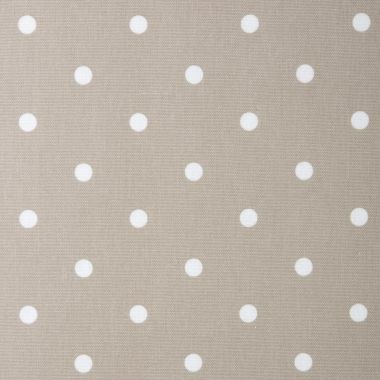 Create Your Own Accessories-Dotty Taupe Polka Dot Oilcloth 