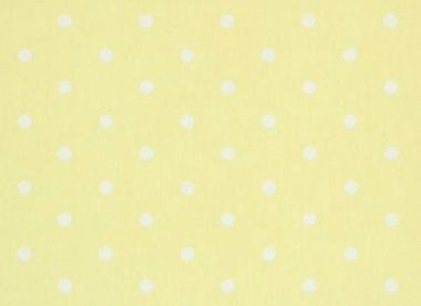 Yellow Polka Dot Curtain and Upholstery Fabric