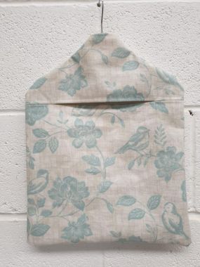 Duck egg Bird Garden Wipe Clean Oilcloth Peg Bag