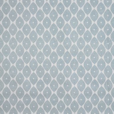 Duck Egg Geometric Ovals PVC Vinyl Wipe Clean Tablecloth