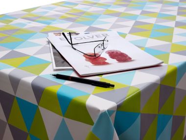 Orla Kiely Multi-Stem Oilcloth Wipeclean Tablecloth