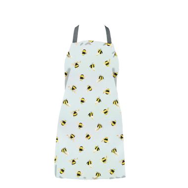Duck Egg Honey Bees Adult or Child Oilcloth Wipe Clean Apron