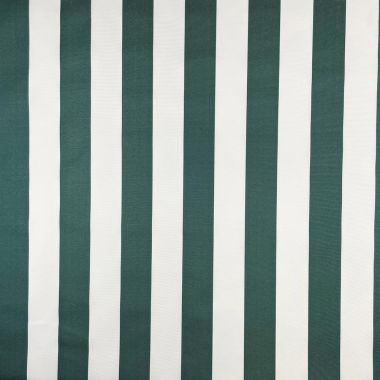 Outdoor Waterproof Fabric Green and White Stripes Fabric