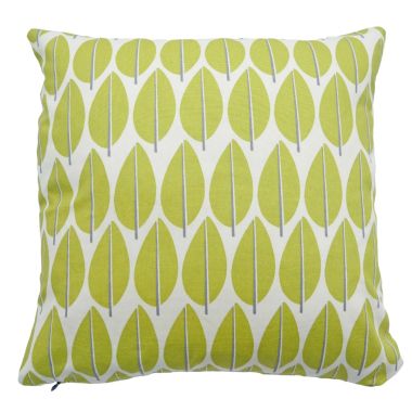 Lazza Green Leaf Fabric Cushion Cover