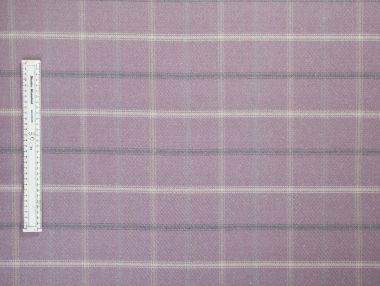 Lewis Lilac Tartan Curtain and Upholstery Fabric