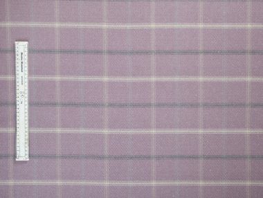 Lewis Lilac Tartan Curtain and Upholstery Fabric