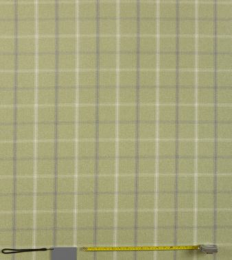 Lewis Sage Green Tartan Curtain and Upholstery Fabric