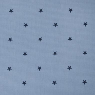 Blue Star Oilcloth Tablecloth Fabric