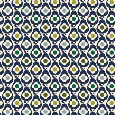 Orla Kiely Botanica Green Oilcloth
