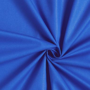  Crafting Quilting 100% Cotton Fabric Rose and Hubble Plain Royal Blue