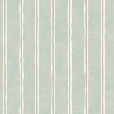 Duckegg Regatta Stripe 100% Cotton Curtain Upholstery Fabric