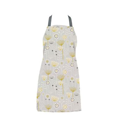 Bergen Grey Adult or Child Oilcloth Wipe Clean Apron