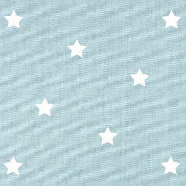 Twinkle Duck egg and White Star Oilcloth Wipe Clean Tablecloth