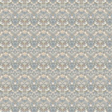 Create Your Own Accessories-William Morris Strawberry Thief Grey Oilcloth 