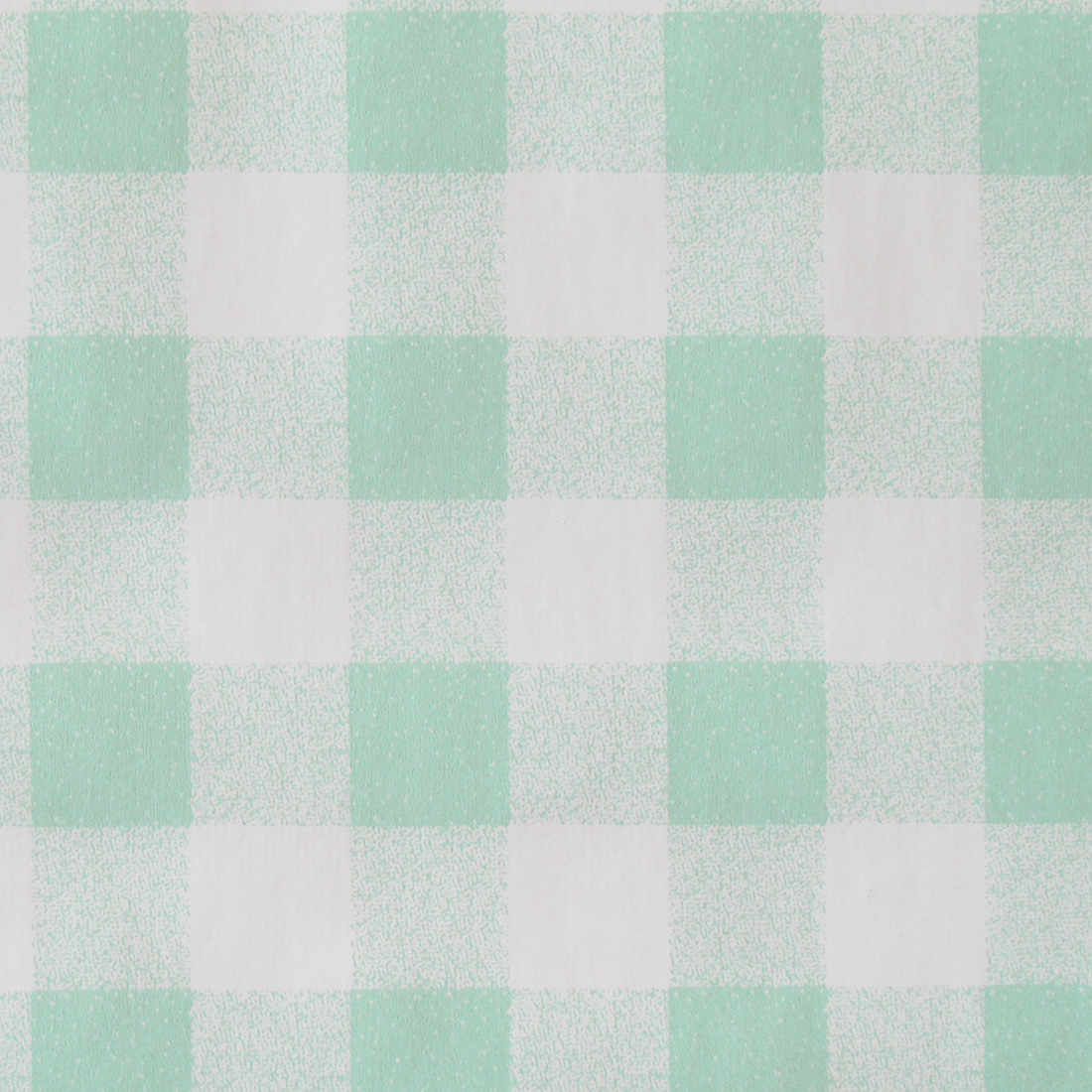 Duck Egg and White Gingham Check PVC Vinyl Wipe Clean Tablecloth