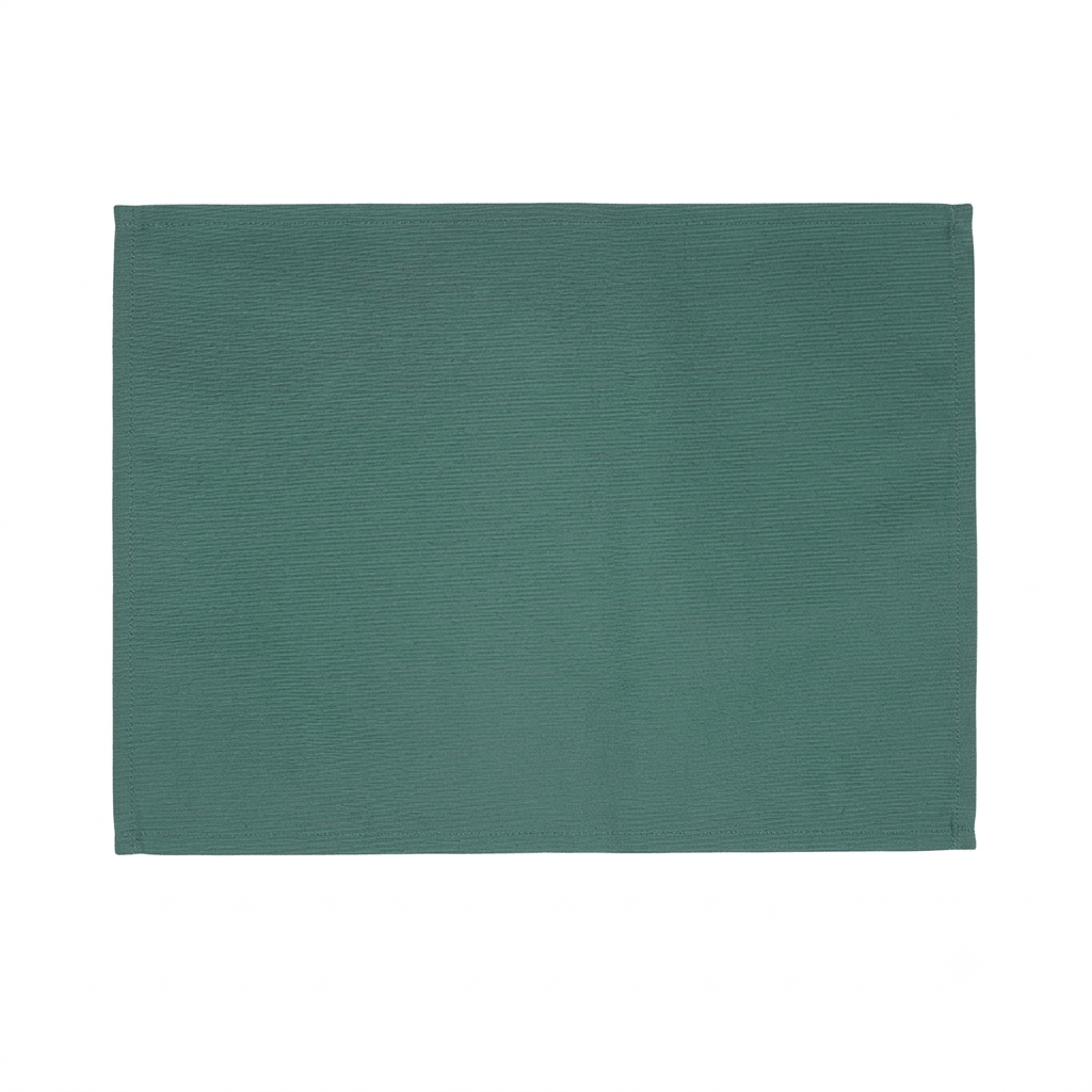 Plain Emerald Green Water Repellent Set of 4/6 or 8 Placemats