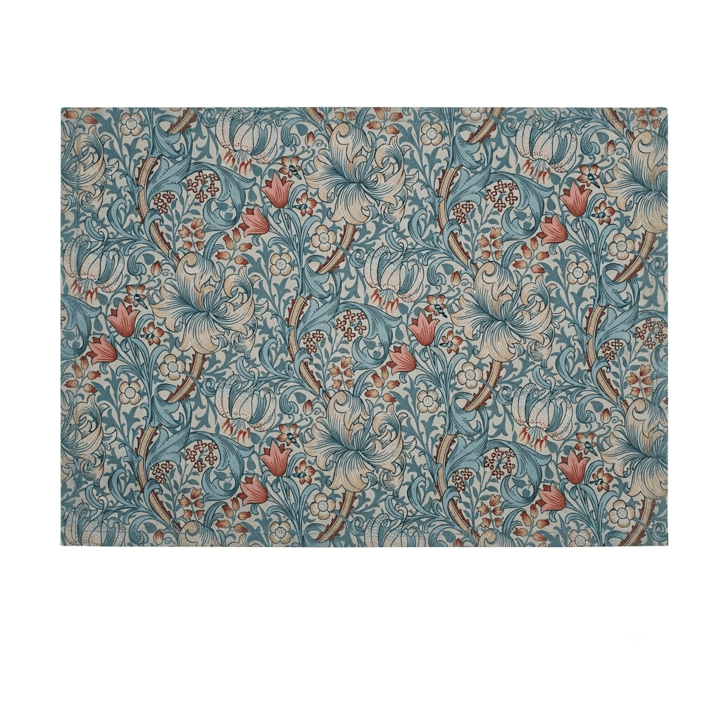 William Morris Golden Lily Cornflower placemats