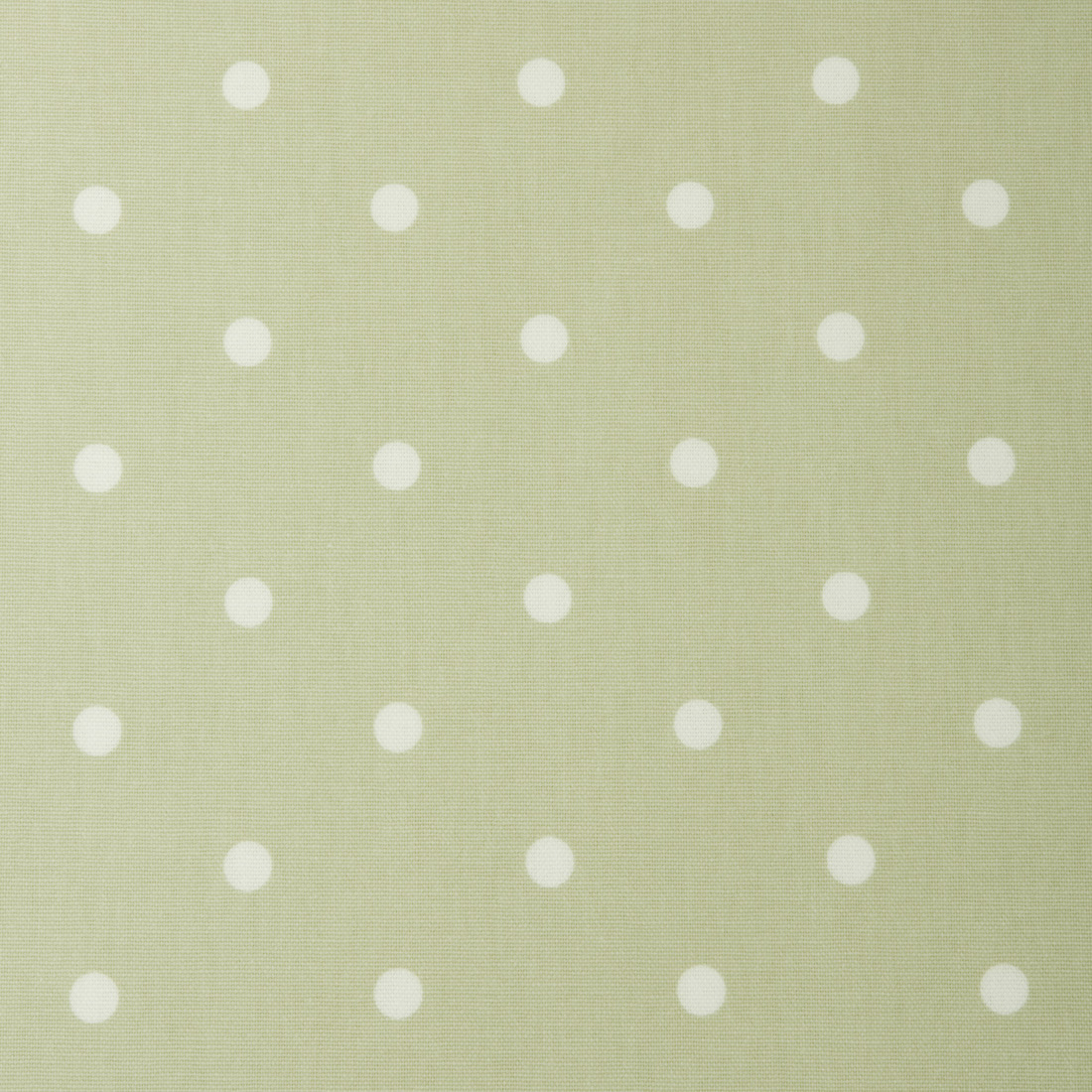 Dotty Sage Green Polka Dot Oilcloth WITH BIAS-BINDING HEMMED EDGING Wipe Clean Tablecloth
