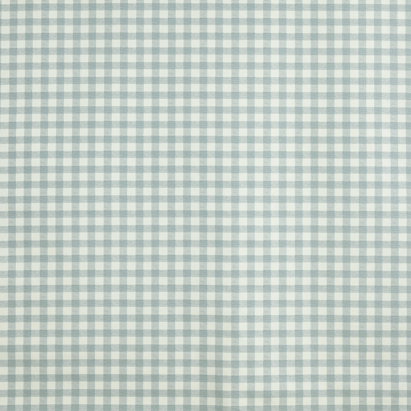 Duck egg Traditional Gingham Matte Finish Oilcloth Wipe Clean Tablecloth 