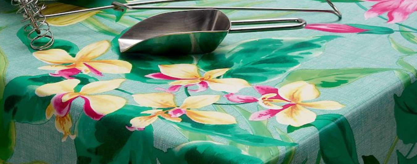 Wipe Clean Tablecloths in Oilcloth, PVC & Acrylic Fabric Jolee