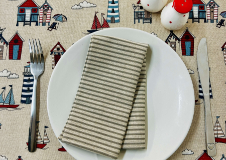 Nautical Fabric Tablecloths