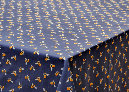 Blue Fabric Tablecloths
