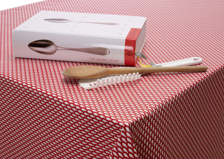 Red PVC Tablecloth 