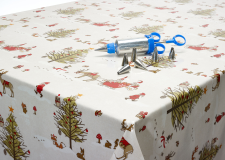 Christmas Oilcloth