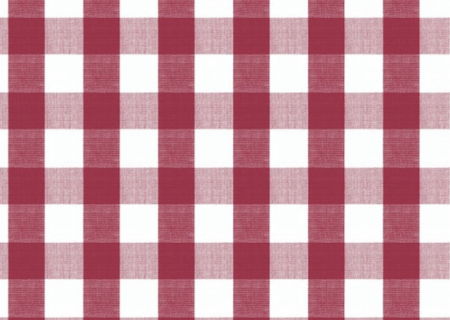Lines and Checks Hemmed Oilcloth
