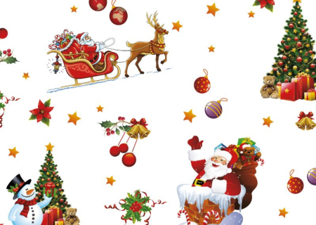 Christmas PVC Tablecloth