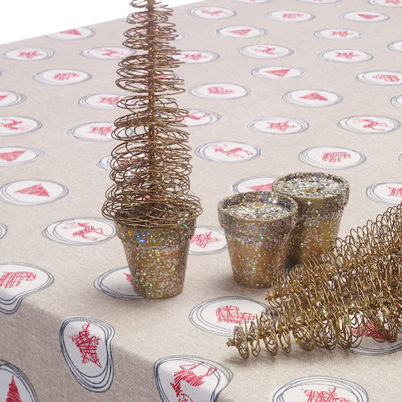 Wipe Clean Tablecloths in Oilcloth, PVC & Acrylic Fabric Jolee